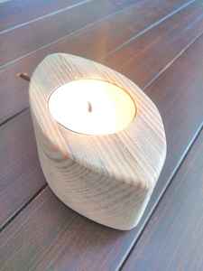 Bougeoirs en bois - Product Image 6