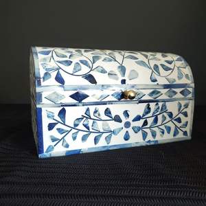 Boîtes rectangulaires de luxe professionnelles, best-sellers, écologiques, avec incrustations en os sculpté, design moderne, travail d'incrustation de haute qualité - Product Image 1