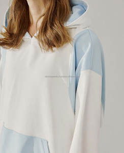 เสื้อมีฮู้ดผ้าฝ้ายโอเวอร์ไซส์ผ้าฟลีซหนาแบบสตรีทระบายอากาศได้ดีเสื้อมีฮู้ดผ้าคอตตอนโอเวอร์ไซส์ - Product Image 2