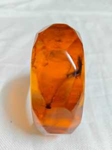 Brazalete de Resina Naranja para Fiesta de Bodas, Estilo Ángel, Personalizable, Duradero, Hecho a Mano, Joyería de Moda para Mujer - Product Image 2