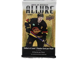 Bulk Supply of 2023-24 Upper Deck Allure Hockey Hobby Box Factory sealed for Wholesale Purchasers at Low Market Price - Product Image 5