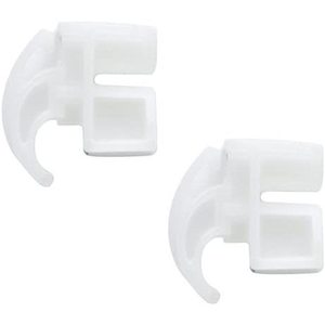 Paquete de 2 deslizadores de cajón delantero de plástico eléctrico Lifetime 3051162 para horno/estufa Frigidaire, compatibles con hornos domésticos - Product Image 1