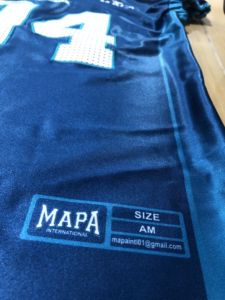 Sublimación personalizada Nuevo diseño Transpirable Barato Uniformes americanos Camisetas de fútbol - Product Image 3