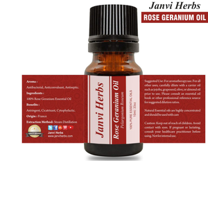 Quantité en vrac 100% Huile essentielle de géranium rose biologique naturelle pour les soins du visage et de la peau en aromathérapie - Product Image 2