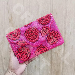 Bleu mauvais œil personnalisé perlé fête pochette sac de soirée concepteur dames sacs à bandoulière sacs à main de luxe et sacs à main fêtes - Product Image 5