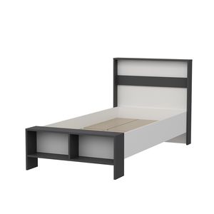 Diseño moderno LIFE Bedstead Blanco-Antracita Venta al por mayor Elegancia Ergonómico Lujo Habitación joven Muebles Dormitorios Muebles para el hogar - Product Image 3