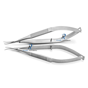 Tijeras oftálmicas Vannas, tijeras de cirugía ocular con cápsula, instrumentos microquirúrgicos de acero inoxidable para un corte preciso - Product Image 4