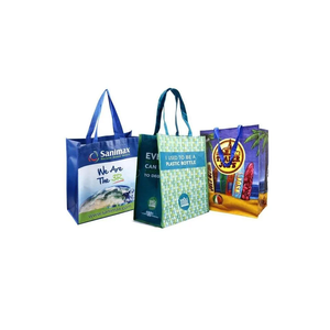 Sac de shopping promotionnel en PP tissé pour la couture et la construction, avec impression flexographique, design personnalisable, laminage film, Vietnam - Product Image 5