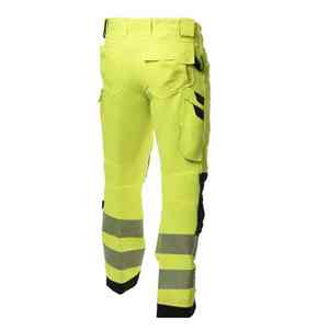 Mens Hi <b>Vis</b> Waterproof Reflective <b>Work</b> <b>Trousers</b> <b>High</b> Visibility Mens Multi-pocket Fluorescent 2025 Safety <b>Trouser</b> Pant - Product Image 2
