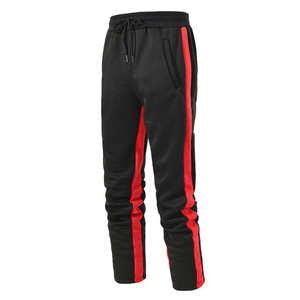 กางเกงขายดีเอวสูงทรงปกติสำหรับผู้ชาย ตกแต่งด้วยเชือกผูก ผ้าอ๊อกซ์ฟอร์ด ซับในผ้าสแปนเด็กซ์/คอตตอนฟลีซ สำหรับงานซัก - Product Image 2