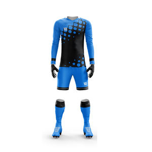 Uniforme de portero de fútbol de alta calidad con mangas largas Estilo de conjunto de servicios OEM más vendido - Product Image 3