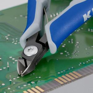 สำหรับเครื่องตัดแนวทแยงแบบหัวเล็ก Knipex Precision Electronics ขัดเงาและขัดผิวเรียบ พร้อมด้ามจับแบบหลายส่วนประกอบ - Product Image 4