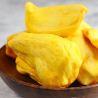 Zoete Knapperige Gedroogde Jackfruit Chips Van Vacuüm Gedroogde Rijpe Jackfruit Gemaakt In Vietnam