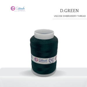 Haute qualité 100/2 Polyester fil à coudre Durable haute ténacité teint fil filé Techniques de broderie Quilting fort couvert - Product Image 1