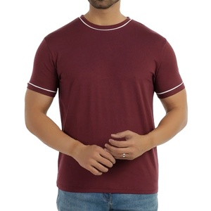 เสื้อยืดคอกลมแขนสั้นทรงเข้ารูป ยืดหยุ่นได้ ผลิตจากผ้าฝ้ายผสมอีลาสเทน เหมาะสำหรับฤดูร้อน รุ่นใหม่ล่าสุด แฟชั่นทันสมัย สำหรับทุกเพศ วางจำหน่ายแล้ว - Product Image 5