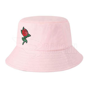 Sombrero de cubo bordado nuevo estilo de la mejor calidad sombrero de cubo bordado Unisex de Color sólido a bajo precio - Product Image 2