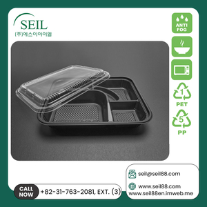 Chất lượng tốt nhất lò vi sóng an toàn chịu nhiệt <span class=keywords><strong>container</strong></span> lưu trữ thực phẩm 1400ml PP lò vi ba đưa ra hộp và nắp đậy SL-LC306 - Product Image 2