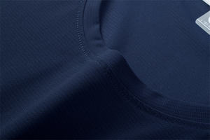 Nuevo diseño elástico ajuste gimnasio desgaste poliéster gimnasio desgaste camisetas entrenamiento nailon Spandex Tops hombres transpirable camiseta - Product Image 6