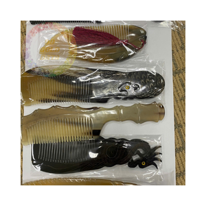 หวีฮอร์นธรรมชาติในราคาขายส่ง-ทำมือเป็นมิตรกับสิ่งแวดล้อมและเหมาะสำหรับการดูแลเส้นผมและจัดแต่งทรงผม - Product Image 3