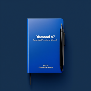 Taccuino Promozionale Personalizzato Diamond A7 con Penna, Gadget Personalizzabili - Product Image 3