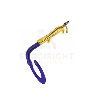 Retractor de pecho de fuente de alimentación Manual de instrumento quirúrgico aislado de fibra óptica Circular C para limpieza por instrumentos Surgiright - Product Image 1