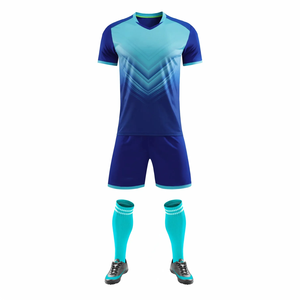 Venta caliente Ropa deportiva Sublimación Nombre personalizado Camiseta de fútbol para hombres Venta al por mayor Kit de fútbol personalizado - Product Image 1