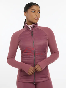 Veste d'équitation pour femmes en gros matériau polyvalent doux au toucher contrôle de l'humidité coupe coutures durables élégant équestre - Product Image 6