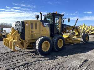 Motoniveladora de carretera de 135hp usada, motoniveladora de 140K, motoniveladora industrial Cat 140g usada, motoniveladora de ruedas para trabajos de construcción - Product Image 4