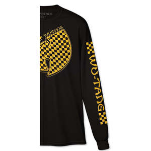 T-shirt a maniche lunghe da uomo Wu-Tang Clan 100% cotone, taglia Small, 280 grammi, tessuto jersey waffle, stampa serigrafica - Product Image 3