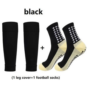 Calcetines deportivos antideslizantes de alta calidad para fútbol, tenis, baloncesto, equipo de protección para exteriores para hombres y mujeres, cubierta para pierna de fútbol, 1 Juego - Product Image 6