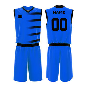 Vêtements de sport en gros, logo personnalisé, uniformes de basket-ball, tissu respirant et confortable, uniforme de basket-ball pour hommes, ensemble de haute qualité - Product Image 4