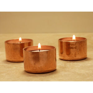 Bougeoirs en métal en fer Conception ronde unique de petite taille pour décoration intérieure et extérieure élégante Mariages et événements spéciaux - Product Image 5