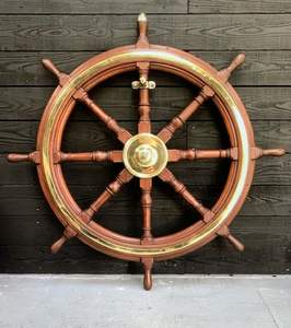 พวงมาลัยเรือไม้แบบประหยัดพลังงาน |   งานฝีมือคุณภาพดี |   ขายส่งราคาดีที่สุด - Product Image 1