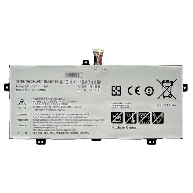 AA-PBUN4AR OEM Battery for Samsung Notebook 9 NP940X3L 900X5L NP900X5L Rechargeanble Lithium Battery