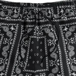 Vente en gros de shorts pour hommes taille XS imprimés à fleurs personnalisés High Street Quick OEM Décoration vintage en coton imprimé par sublimation - Product Image 5