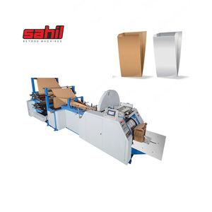 Proveedor indio Máquinas para hacer bolsas de papel Máquina para hacer bolsas de papel inferior en V Máquinas para hacer bolsas - Product Image 4