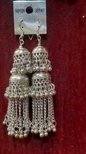 Pendientes de Aleación de Zinc con Cuentas, Estilo Único, Oxidados, con Piedras Naturales en Forma de Constelación, Joyería Artesanal Atrevida y Atemporal - Product Image 4