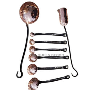 Nuevos juegos de cubiertos pulidos brillantes de forma única de Metal de aluminio elegante de 4 piezas de acero con espejo de la más alta calidad - Product Image 3