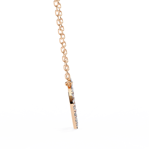 Collar con colgante redondo de circón cúbico 3A de joyería de plata de ley 925 para mujer, joyería fina - Product Image 5