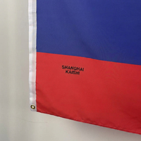 Drapeaux publicitaires personnalisés imprimés en gros, sublimation, extérieur, durables, polyester, mât en aluminium, logo événementiel, drapeaux sportifs