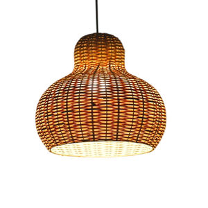 Venta caliente restaurante café Festival boda decoración luces colgantes de primera calidad cuerda Natural y lámpara colgante de hierro luz de techo - Product Image 3