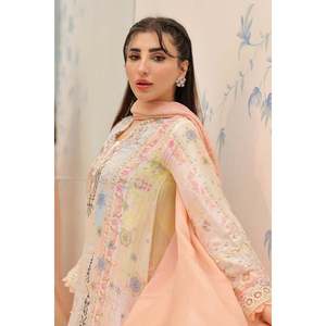 Conjunto de Camisa y Dupatta de Chifón Peonia para Primavera/Verano - Product Image 6