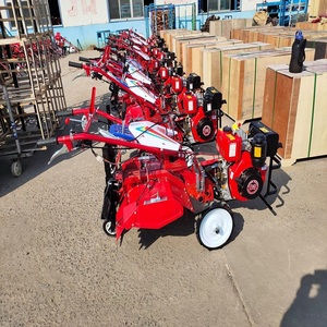 Comprar Venta caliente Granja Diesel Monocultivo Potencia Tiller Mini Dos ruedas Caminar Tractor de mano 18hp 20hp 22hp Máquina de calidad premium - Product Image 3