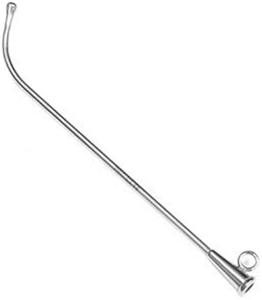 Instrumentos de cirugía quirúrgica de acero inoxidable con logotipo personalizado de alta calidad Woakes Eustachian Catheter Silver Luer 8fg de Shu & Co - Product Image 1