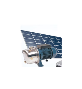 Pompe solaire submersible 200 watts DC avec petit panneau solaire pour la décoration de bassin de jardin - Product Image 5