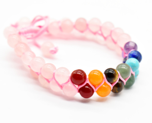 Rose Quartz & Multi Gemstone <b>Beads</b> <b>Bracelet</b> Natural Gemstone <b>Beads</b> 8 mm Size Round Smooth Polish Crystals <b>Beads</b> <b>Bracelets</b>. - Product Image 2