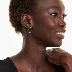 ต่างหูห่วงเพชร - Product Image 1