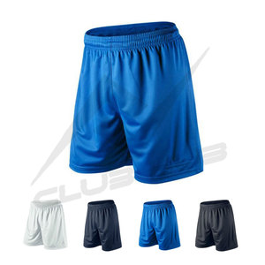 Pantalones cortos de entrenamiento deportivo para hombre, transpirables, de secado rápido, sólidos, de tiro medio, con cordón, informal, para gimnasio, ropa deportiva - Product Image 1