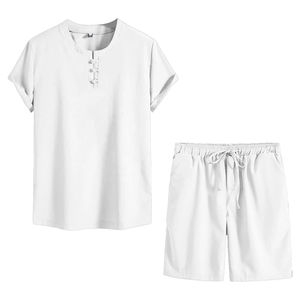 Conjunto de Verano para Hombre, Camiseta de Manga Corta y Pantalones Cortos Casuales, Conjunto de 2 Piezas, Ropa de Marca para Hombre - Product Image 5