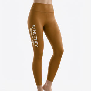 Leggings de yoga pour femmes à taille élastique, pantalon de sport à taille haute pour la course à pied, la salle de sport et l'entraînement, port doux et confortable, certifié SEDEX - Product Image 1